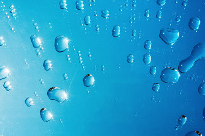 Full frame shot of bubbles