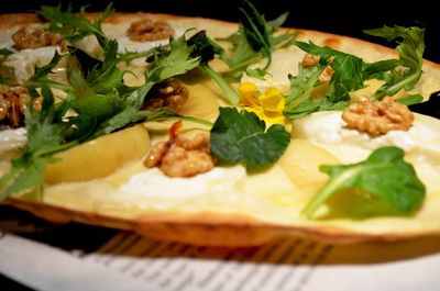 Close-up of food in plate