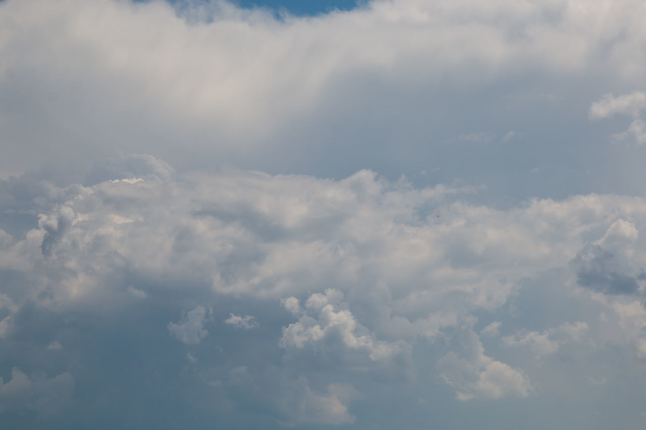 LOW ANGLE VIEW OF CLOUDSCAPE