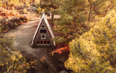 Tiny house from above