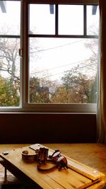 View of window sill