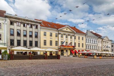 View of buildings in city