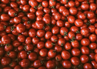 Full frame shot of tomatoes