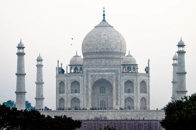 View of monument against clear sky