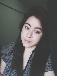 Portrait of young woman