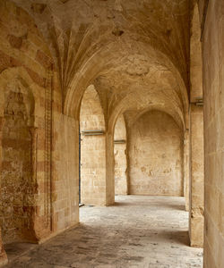 Corridor of old building