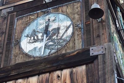 Low angle view of old building