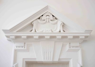 White carving at university of arts
