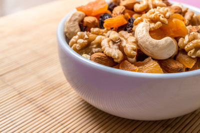 Close-up of fruits in bowl