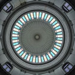 Low angle view of ceiling