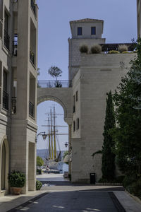 View of historic building