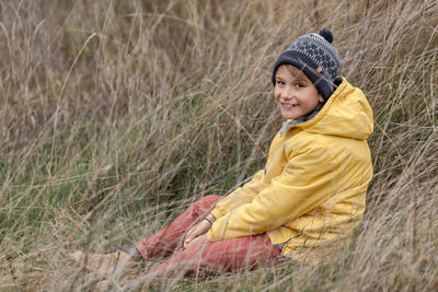 Portrait of a smiling young man