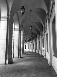 Corridor of colonnade