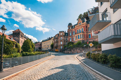 Buildings in city