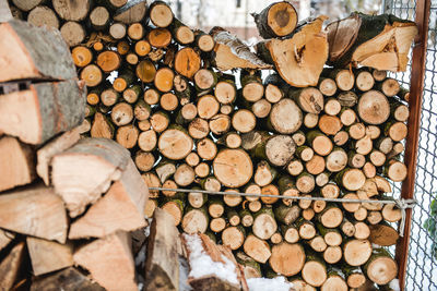 Stack of logs