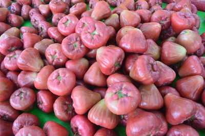 Full frame shot of fruits for sale in market