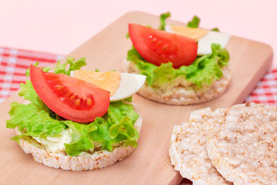 Close-up of food in plate