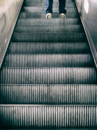 Close-up of staircase