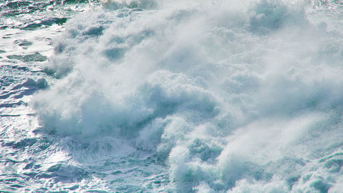 Aerial view of sea