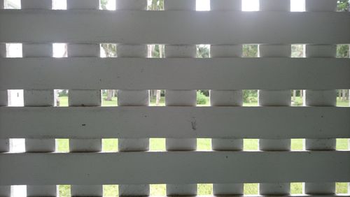 Full frame shot of patterned fence
