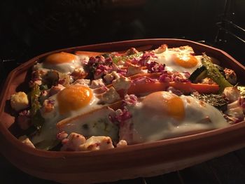 Close-up of food on plate