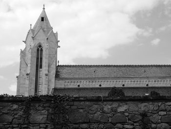 Low angle view of cathedral against sky
