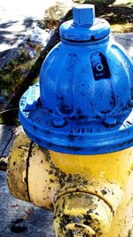 Close-up of blue sea