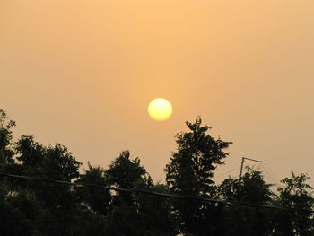 Scenic view of sky at sunset