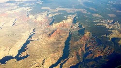 Aerial view of landscape