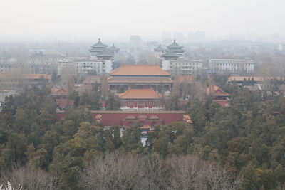 Buildings in city