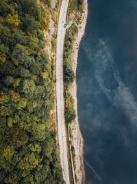 Scenic view of land against sky