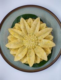 High angle view of fruit in bowl