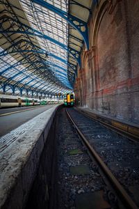 Train standing at the platform 