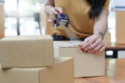 cardboard box