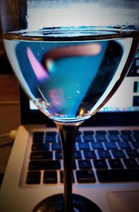 Close-up of drink