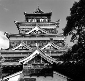 Low angle view of temple