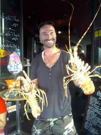 Portrait of a smiling young man