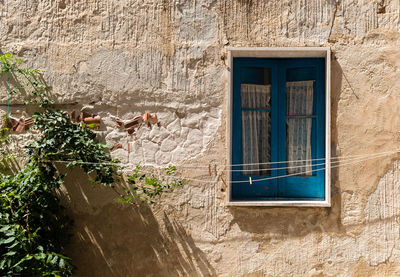 Window of a building