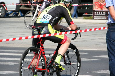 Bicycles riding bicycle