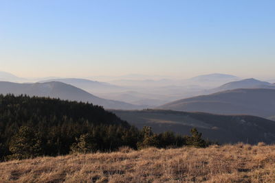 The mountainous landscapes of the marche one of the wildest landscapes we have