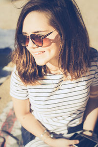 Portrait of a smiling girl