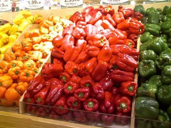 Close-up of tomatoes for sale