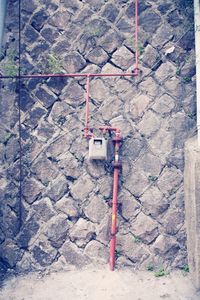 Close-up of brick wall