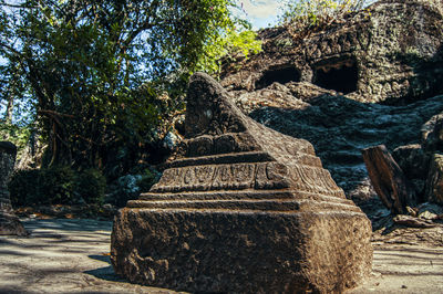 View of old ruin