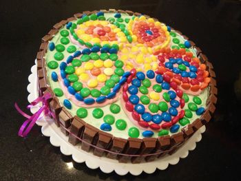 Close-up of multi colored candies