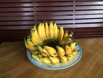 Close-up of fruits on table