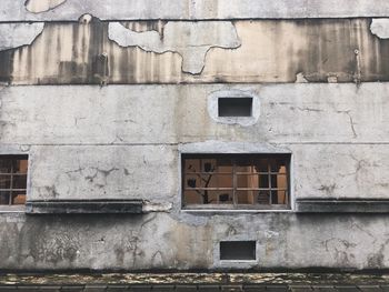 Low angle view of old building