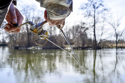 A fisherman