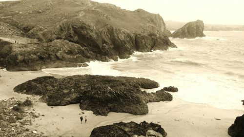 Scenic view of beach