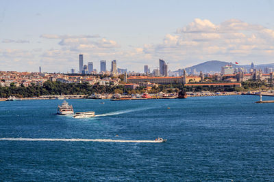 View of the marmara sea from the topkapi palace